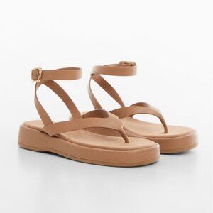 Mango Platform Strap Sandal